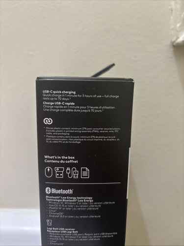 Logitech MX Master 3S Wireless Mouse - Black new in box sealed free shipping --- - Afbeelding 5 van 10