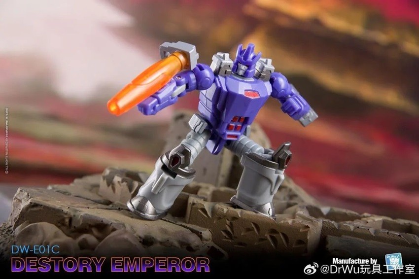 DW-E29C Destroy Planet and DW-E01C Destroy Emperor Set of 2 | Dr. Wu