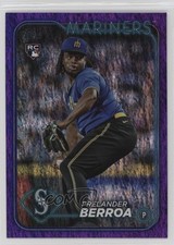 2024 Topps Series 1 Purple Holofoil /799 Prelander Berroa #36 2s2