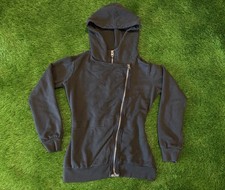 ALLSAINTS - Miller Hoodie Asymmetrical Zipper WM0290 Gray - Women s Size 2