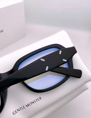 Gentle Monster Maison Margiela MM114 01 Sunglasses Black/Clear