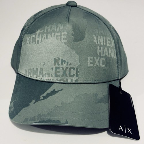 Sombrero trasero a presión con logotipo Armani Exchange AX para hombre - Imagen 2 de 5