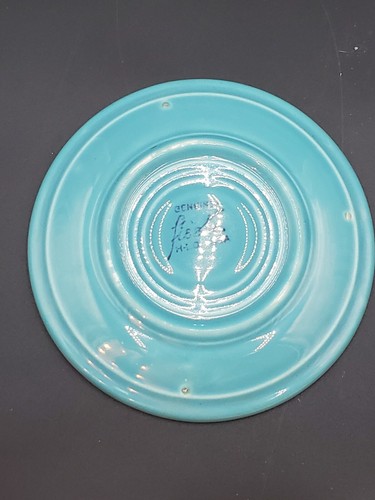 Fiestaware Original Türkis Teetasse Untertasse 6" (1937-1966) 7 Unzen - Bild 5 von 7