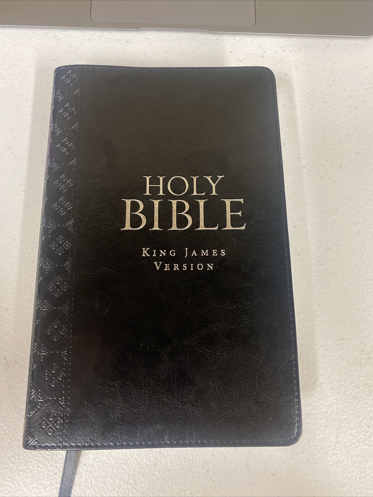 KJV Holy Bible  Faux Leather Red Letter Edition Thumb Index Black 2013