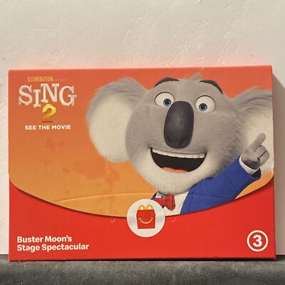 2021 McDonalds SING 2 Buster Moon s Stage Spectacular #3