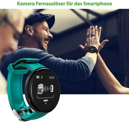KawKaw DX Smartwatch Sleep Tracker Kalorienzähler Schrittzähler Pulsmonitor - Bild 2 von 2