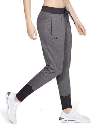 under armour grey joggers womens