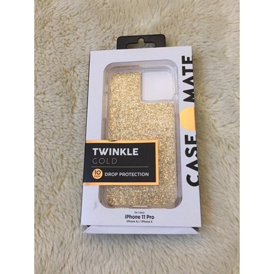 Case-Mate Apple iPhone 11 Pro/X/XS Twinkle - Gold