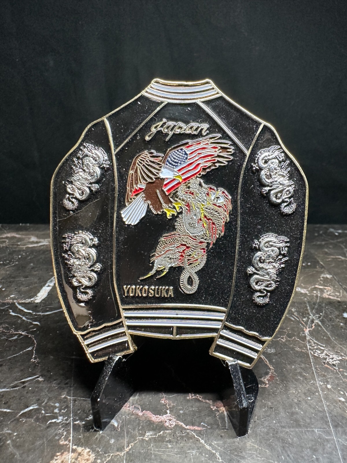 US Navy  Challenge Coin Yokosuka Jacket-image