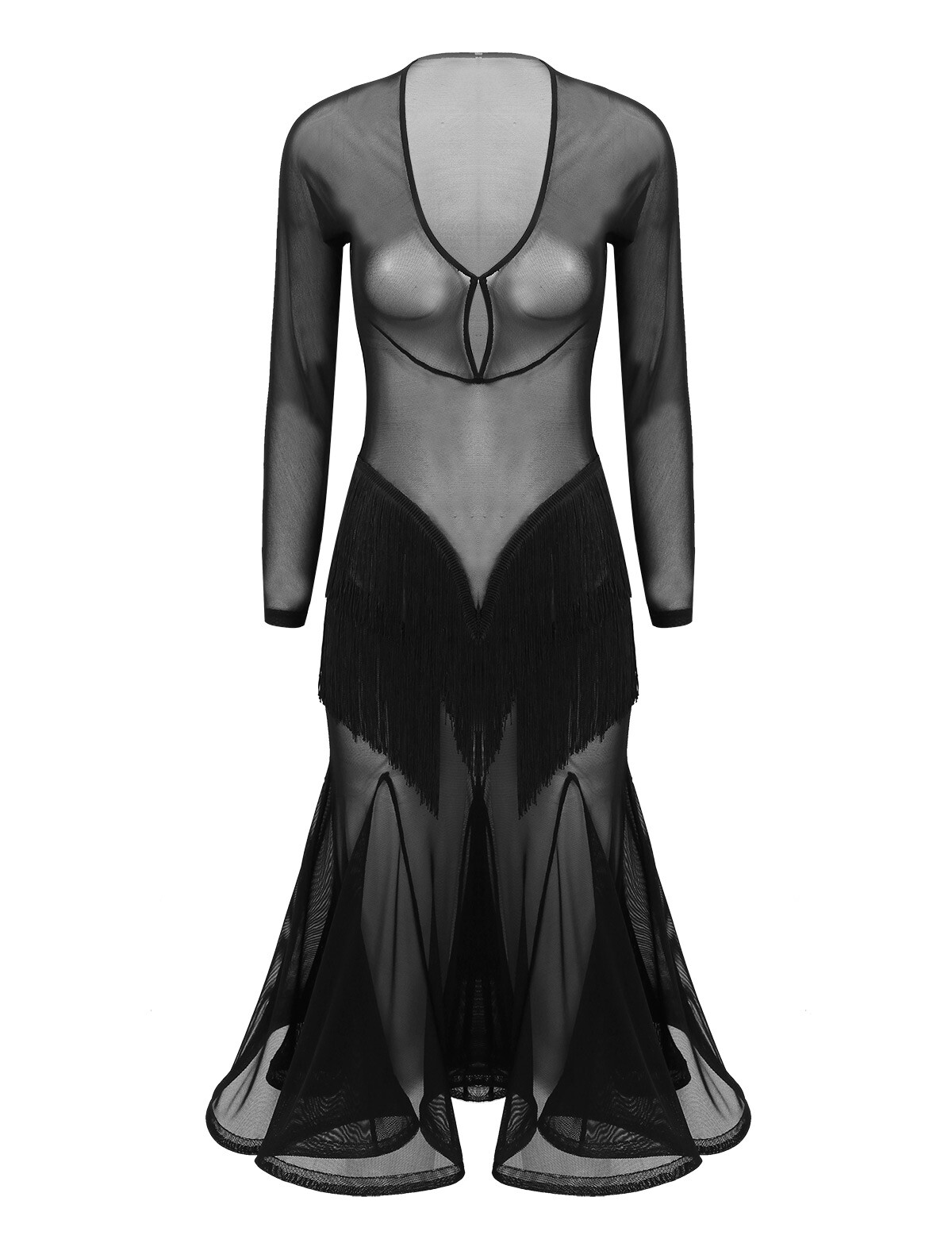 Womens Latin Dance Dress Lyrical Modern Performance Competition Dance