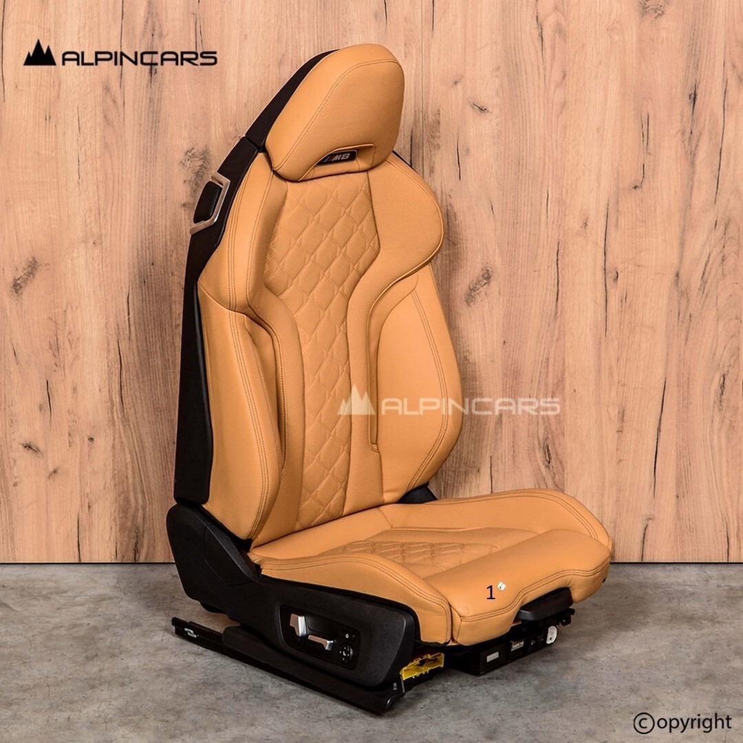 BMW F91 M8 G14 Innenausstatung Sitze Seats Interior Leather 