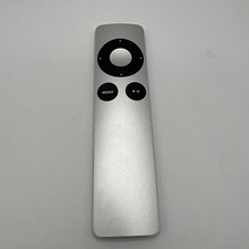 Genuine Apple TV Remote Control A1294 Apple TV 2nd 3rd Generation Silver