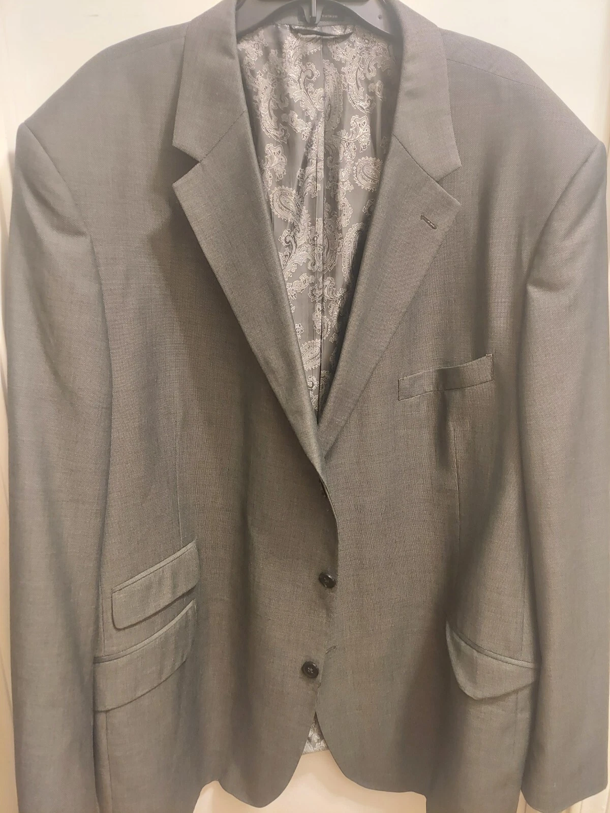 Veste blazer gris suprême collection Steve Harvey taille 56L