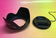 BOWER REVERSIBLE FLOWER TULIP HARD HOOD 55mm LENS CAP 55 mm HOLDER