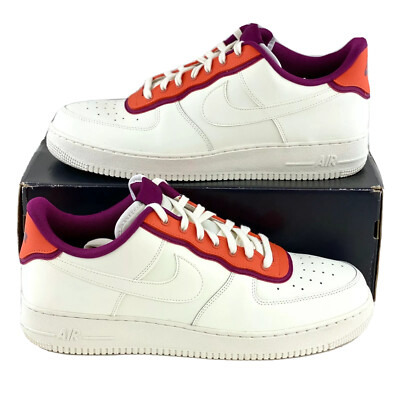 Nike Air Force Low 07 LV8 Orange Berry Men's Size Shoes