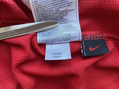 ユウページ MANCHESTER UNITED 2006 2007 HOME FOOTBALL SHIRT SOCCER JERSEY NIKE