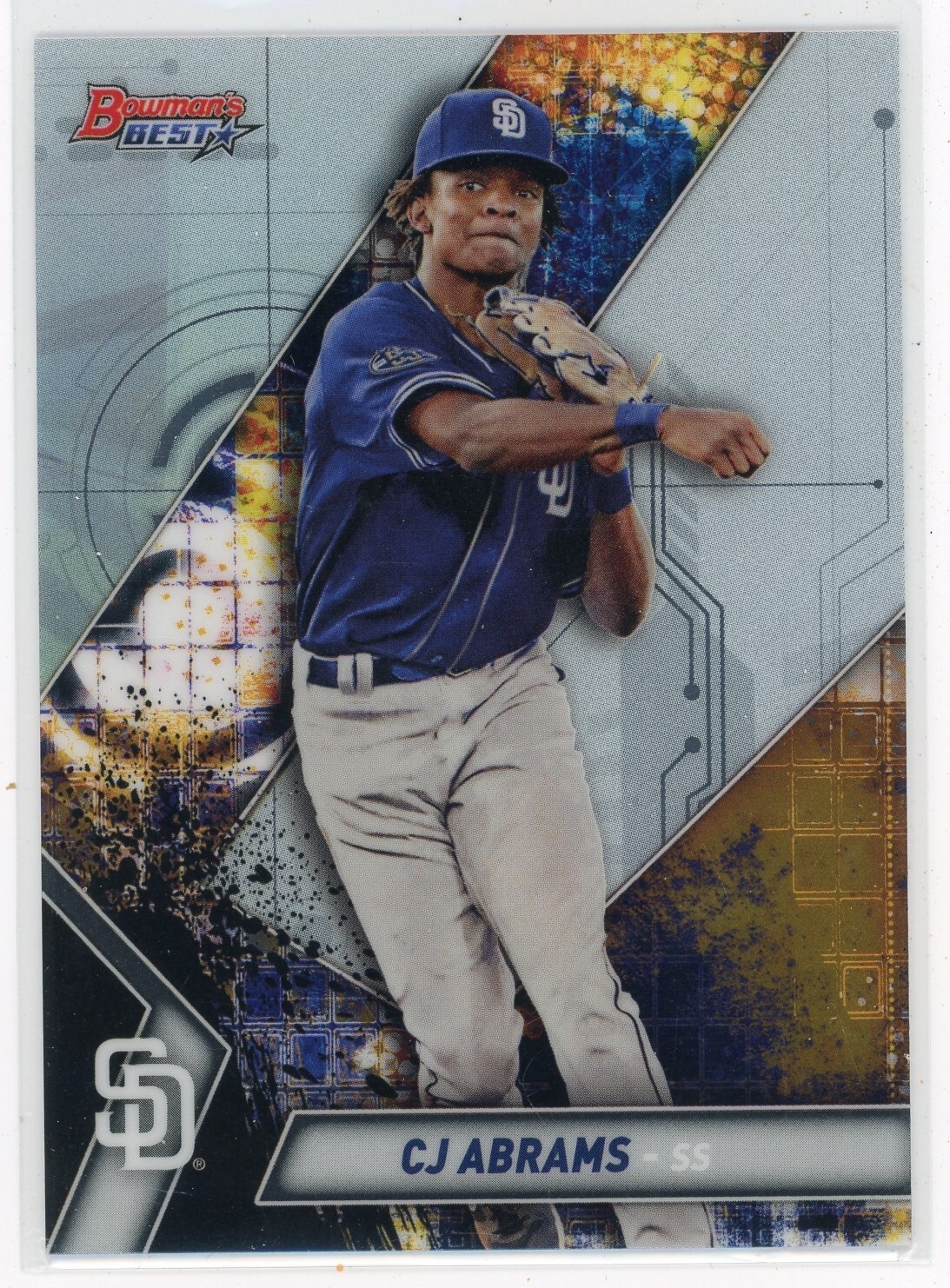 2019 Bowman Best CJ Abrams Base !!