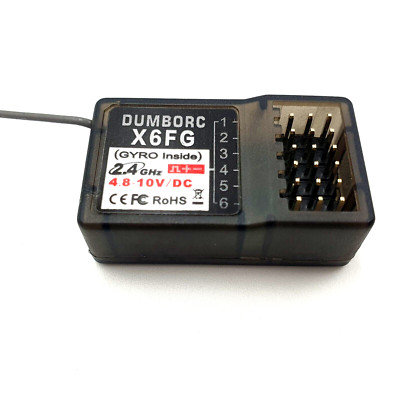 DUMBO RC X6FG Empfänger mit Kreisel für X6 Sender - Arrma / Traxxas UK Ware