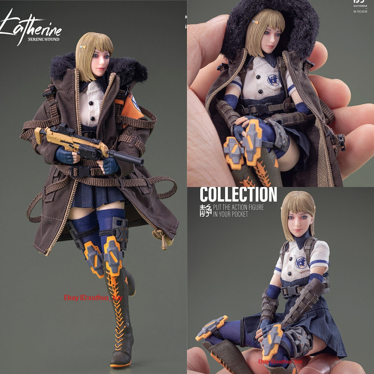 I8Toys 1/12 Quiet Dog Series Catherine i8-72C323 Deluxe Edition