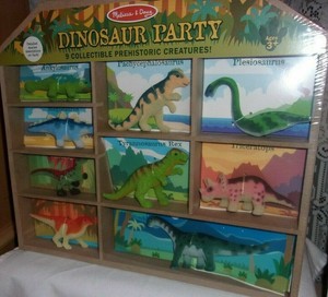 melissa and doug dinosaur party