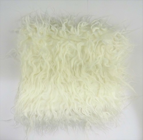 Pair Of Throw Pillow Covers By Kevin Textiles 18" x 18" 45cm x 45cm, White - Picture 6 of 7