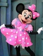 Professional Minnie Mascot Costume Party Costume Game Fancy Dress Adult New