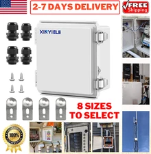 Waterproof Junction Box Plastic ABS Electrical Project Enclosure Case Outdoor