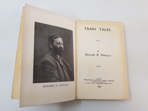 Train Talks Edward Hartley 1909 Vintage Red Book Hardback - Imagen 9 de 12