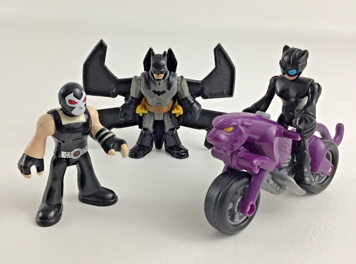 Fisher Price Imaginext DC Super Friends Catwoman Batman Bane