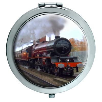 LMS Princess Elizabeth Steam Train Compact Mirror