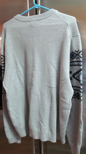 NWT FRYE & Co Men's Crew Neck Pullover Sweater ~ Grey Heather ~ Size XL - Picture 8 of 8