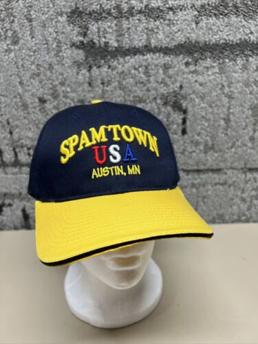 VTG Official SPAM TOWN USA Snapback Hat Advertisem