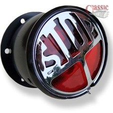Replica miller 'stop' rear tail light classic custom motorcycle or car