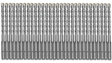 SDS Plus Rotary Hammer Drill Bit Set 30Pcs 9/16"x6" Masonry Concrete Drill Bits