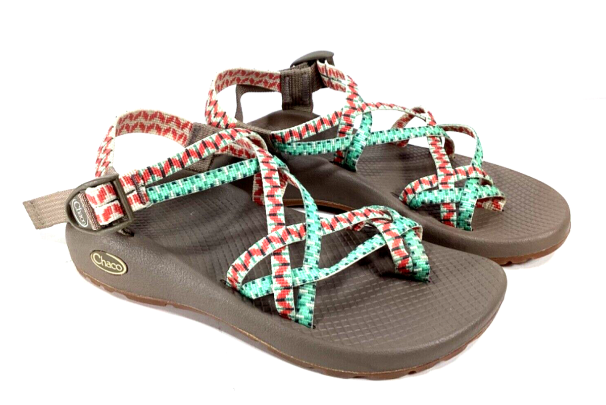 Chaco Z/2 Military Green Classic Straps Sandals Pattern Outdoor Hiking Green Chaco Hiking Sandals - Gem main image 2
