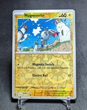 Magnemite Common Reverse Holo Scarlet & Violet Base Set Pokemon TCG Card 063/198