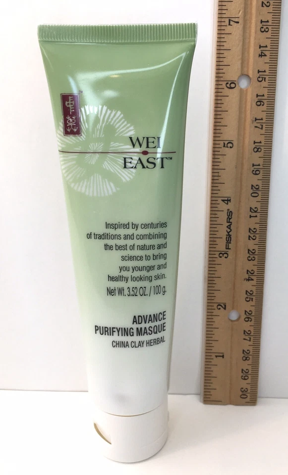 Mascarilla purificadora WEI EAST Skincare China Clay Herbal Advance 3,52 oz nueva sin caja Foto 4 de 4