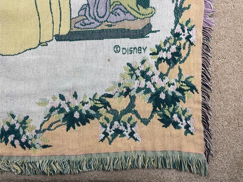 Manta tapiz vintage Beacon Disney 65"x45,5" Blancanieves y los siete enanitos - Imagen 4 de 16