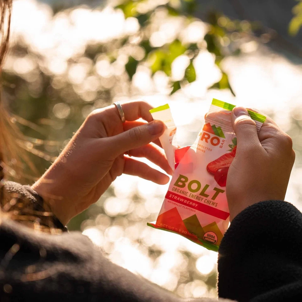 Probar Bolt Organic Energy Chews Strawberry 2.1 Oz Pack Of 4 - Image 4 of 4