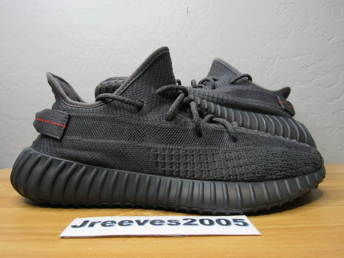 Adidas Yeezy Boost 350 V2 - Black Non-Reflective -Sz 10 100% Authentic  FU9006