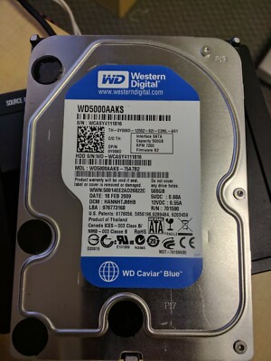 Western Digital Caviar Blue WD3200AAKS 320GB 7200 RPM SATA 3.5'' Hard Disk Drive