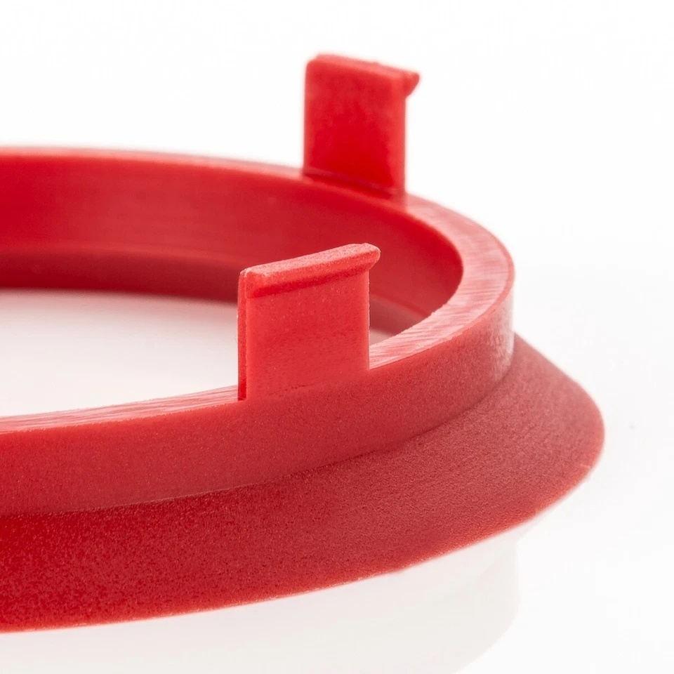 4x Anelli Di Distanza centraggio Rosso Cerchi in lega Ø 64,1 mm ø 70,1 per MAZDA - Immagine 4 di 4