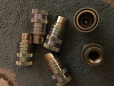 6pcs Safeway Hydraulics S45-2 Hydraulic Quick Connect Hose Coupling Parker 4200