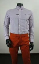 Mens Tommy Hilfiger D3 The Flex Button Down Long Sleeve L/S Casual Shirt 78J0143