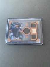 ERIC HOSMER 2019 TOPPS MUSEUM QUAD RELIC TRIPLE JERSEY BAT BRONZE #44/75