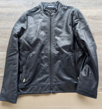 Calvin Klein Genuine leather Jacket- Unisex size Medium