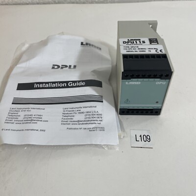 NNB Ametek Land DPU115 UNO Radiation Thermometer Power Supply 113-127VAC, 10VAl
