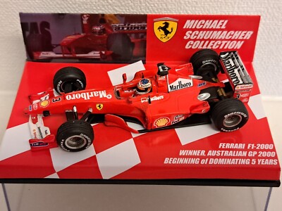 MICHAEL SCHUMACHER COLLECTION 1:43 FERRARI F1 2000 WINNER