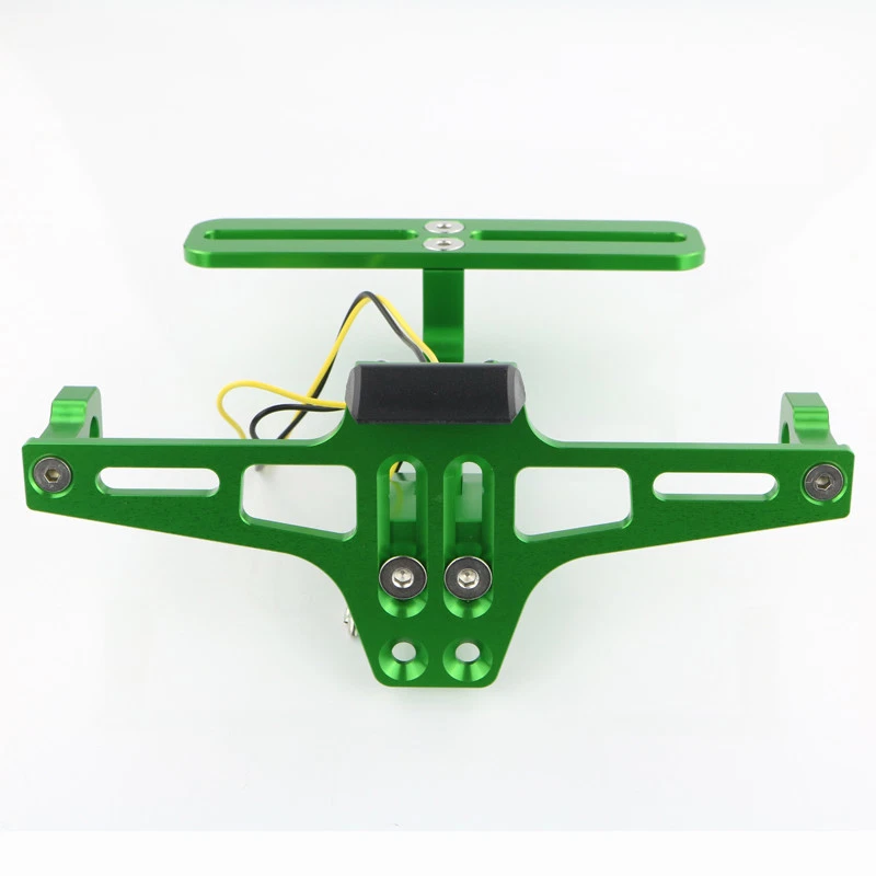 Soporte de matrícula apto para Kawasaki Ninja ZX-7R ZX-10R H2R ZX7R ZX10R Foto 2 de 4