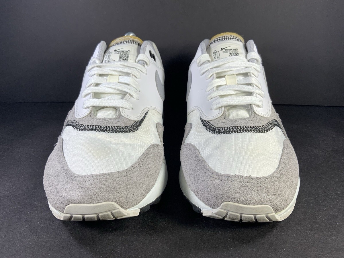 Nike Air Max 1 Inside Out Wolf Grey Black White Mens Size 
